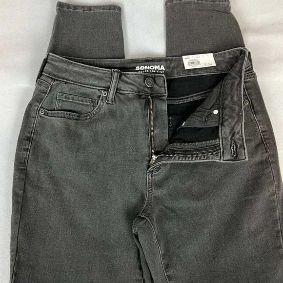 Sonoma NEW High Rise Skinny The Supersoft Jean Size 10 - Picture 4 of 10